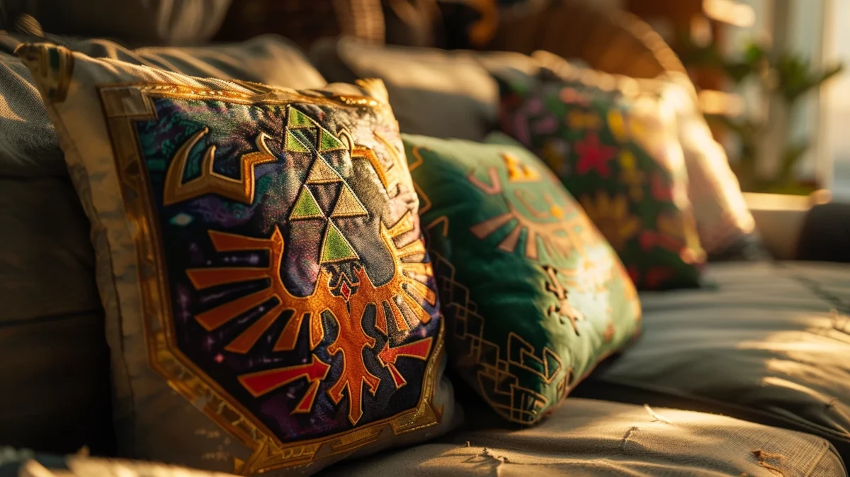 housses de coussins zelda